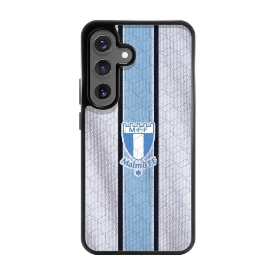 Phonecases3D Samsung Galaxy S25 Malmö FF 3D mobilcover, sort billede 1