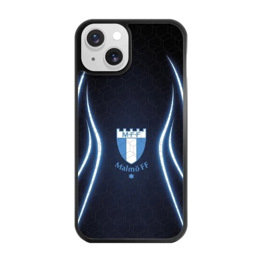 Phonecases3D iPhone 13 Malmö FF 3D mobilcover, sort billede 1