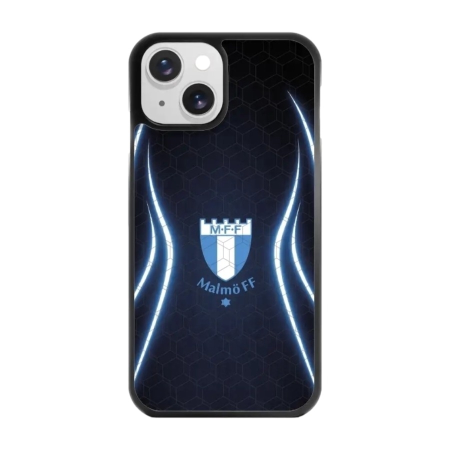 Phonecases3D iPhone 15 Malmö FF 3D mobilcover, sort billede 1