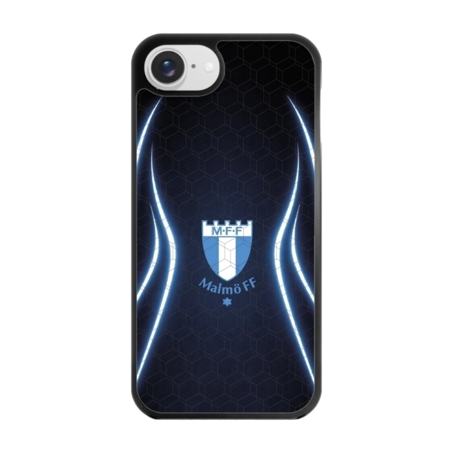 Phonecases3D iPhone 17e/16e Malmö FF 3D mobilcover, sort billede 1