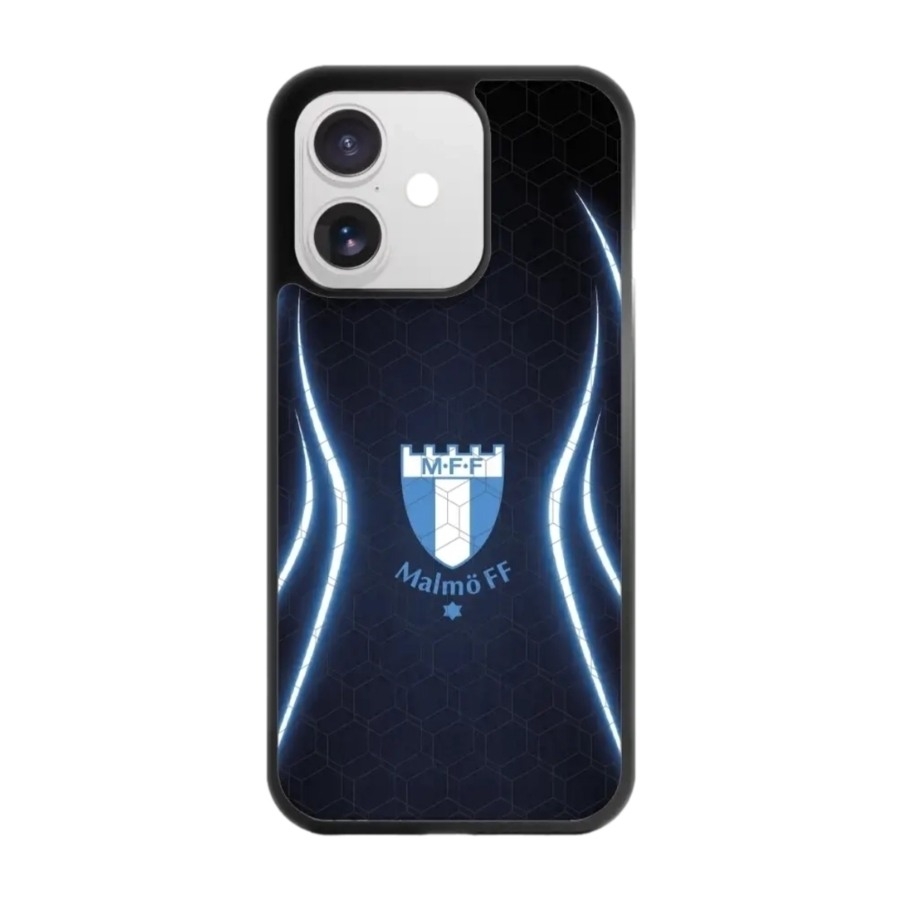 Phonecases3D iPhone 17 Malmö FF 3D mobilcover, sort billede 1