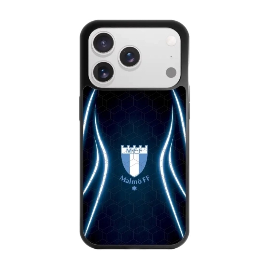 Phonecases3D iPhone 17 Pro Max Malmö FF 3D mobilcover, sort billede 1