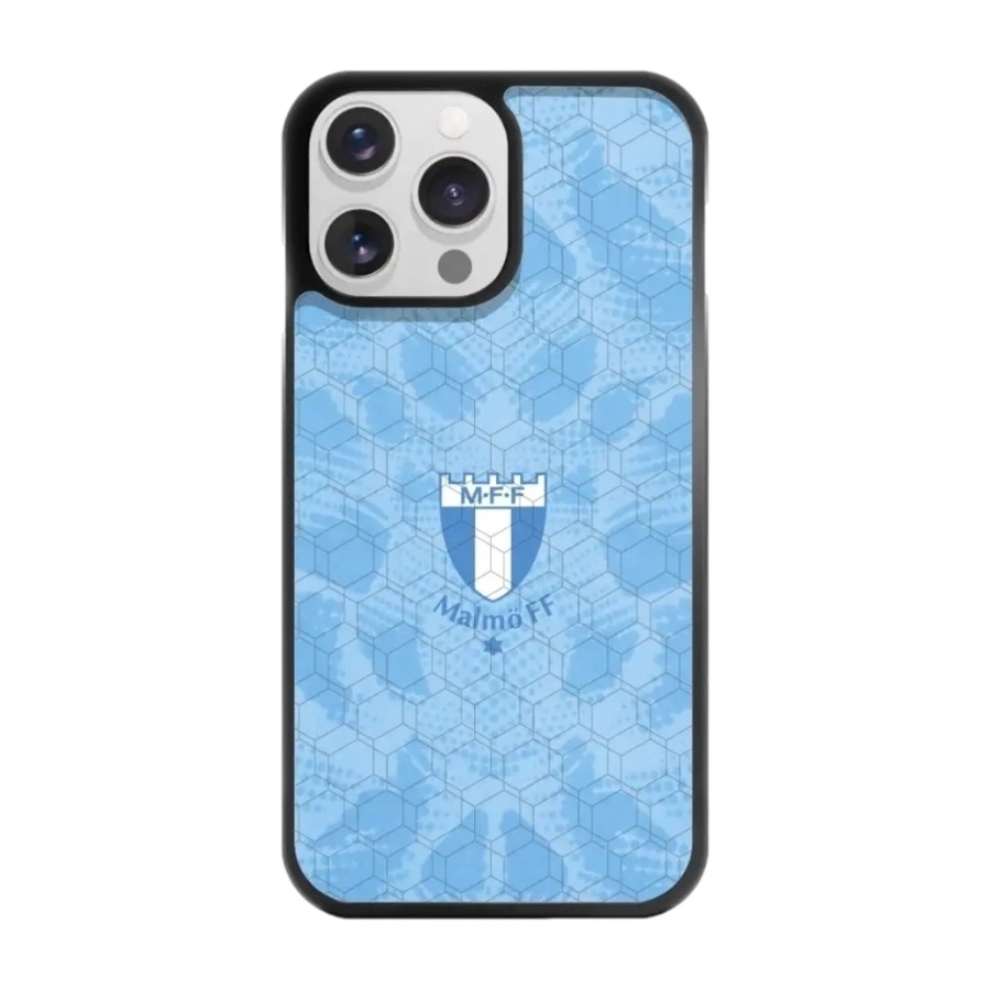 Phonecases3D iPhone 14 Pro Malmö FF 3D mobilcover, sort billede 1