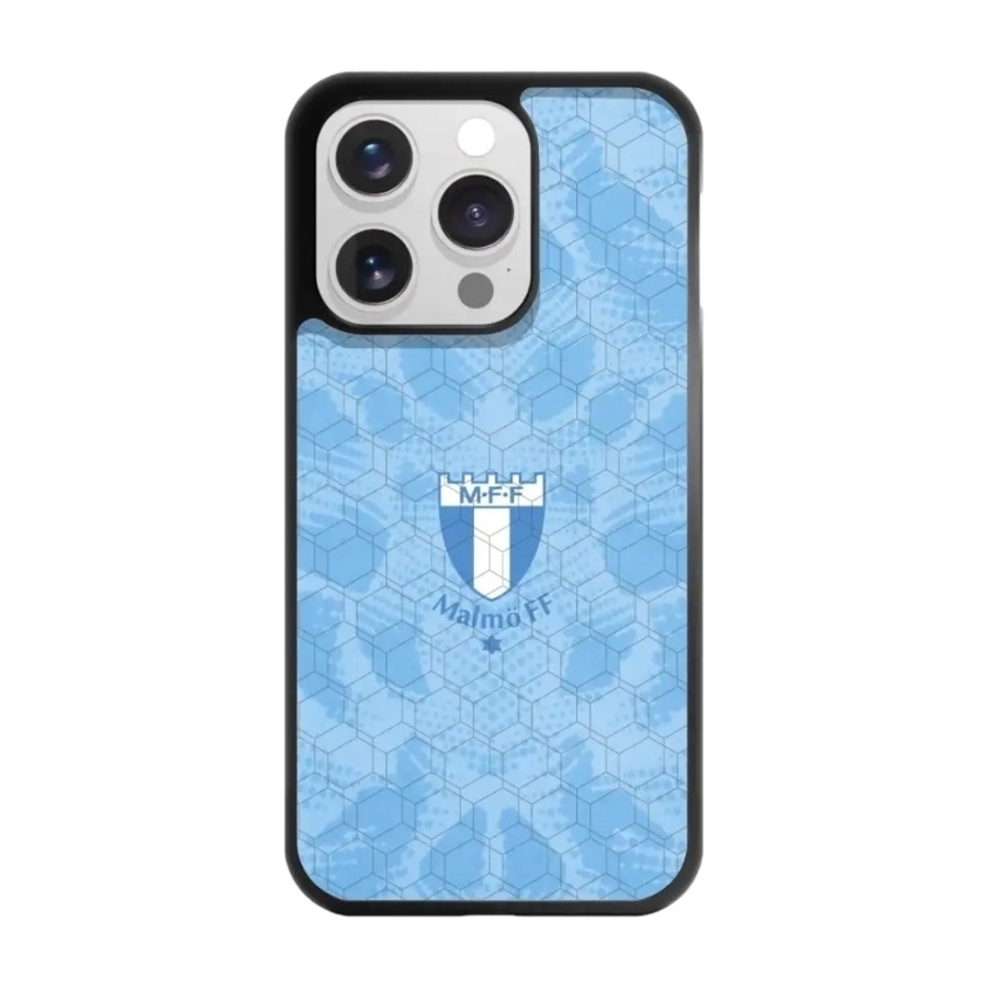 Phonecases3D iPhone 16 Pro Malmö FF 3D mobilcover, sort billede 1