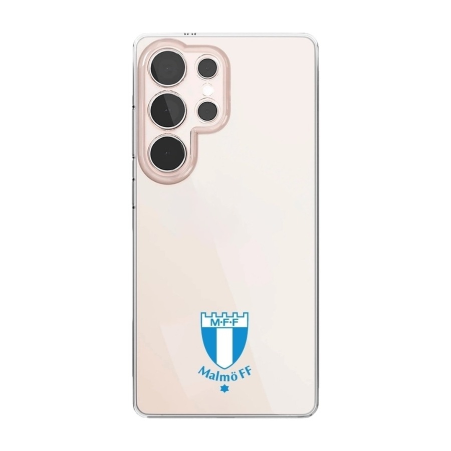 Phonecases3D Samsung Galaxy S25 Ultra Malmö FF Clear case -mobilcover, hvid billede 1