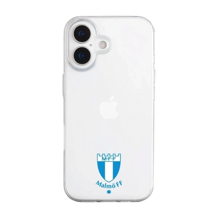 Phonecases3D iPhone 17 Malmö FF Clear case -mobilcover, hvid billede 1