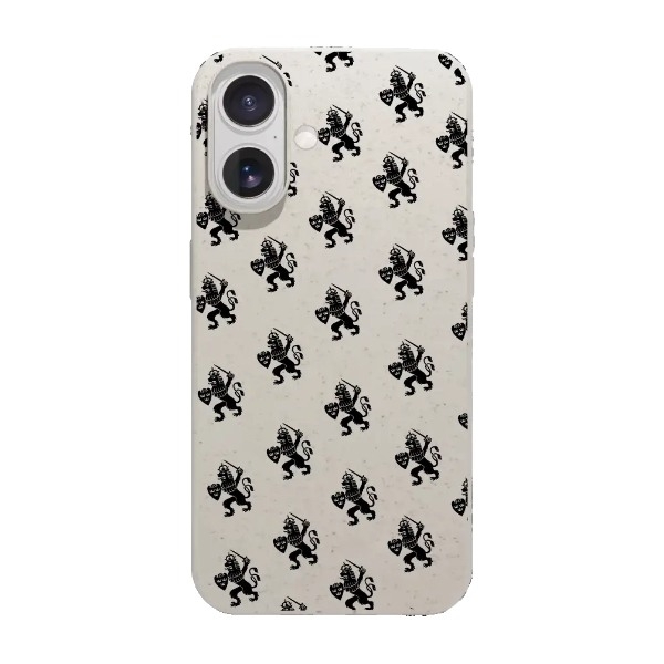 Phonecases3D iPhone 17 IFK Göteborg komposterbart cover, hvid billede 1