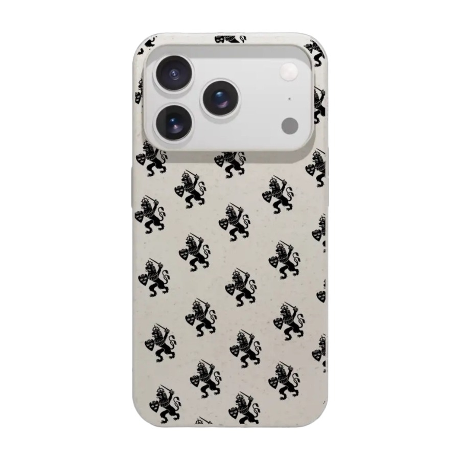 Phonecases3D iPhone 17 Pro IFK Göteborg komposterbart cover, hvid billede 1