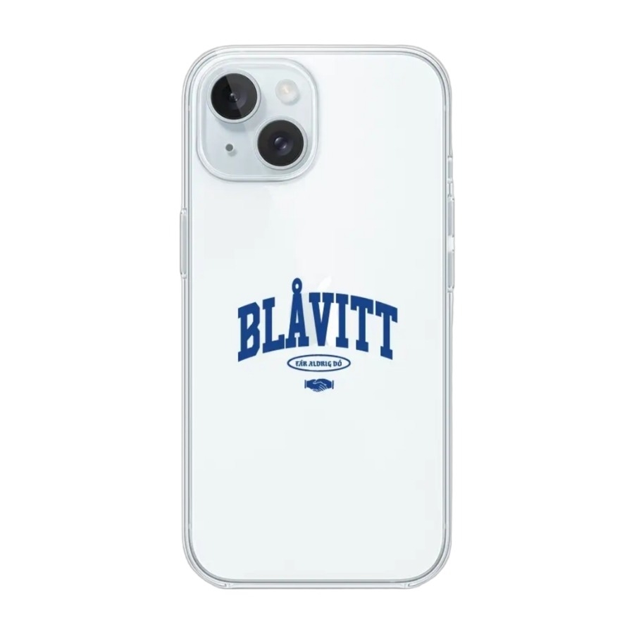 Phonecases3D iPhone 15 IFK Göteborg Clear case -mobilcover, hvid billede 1