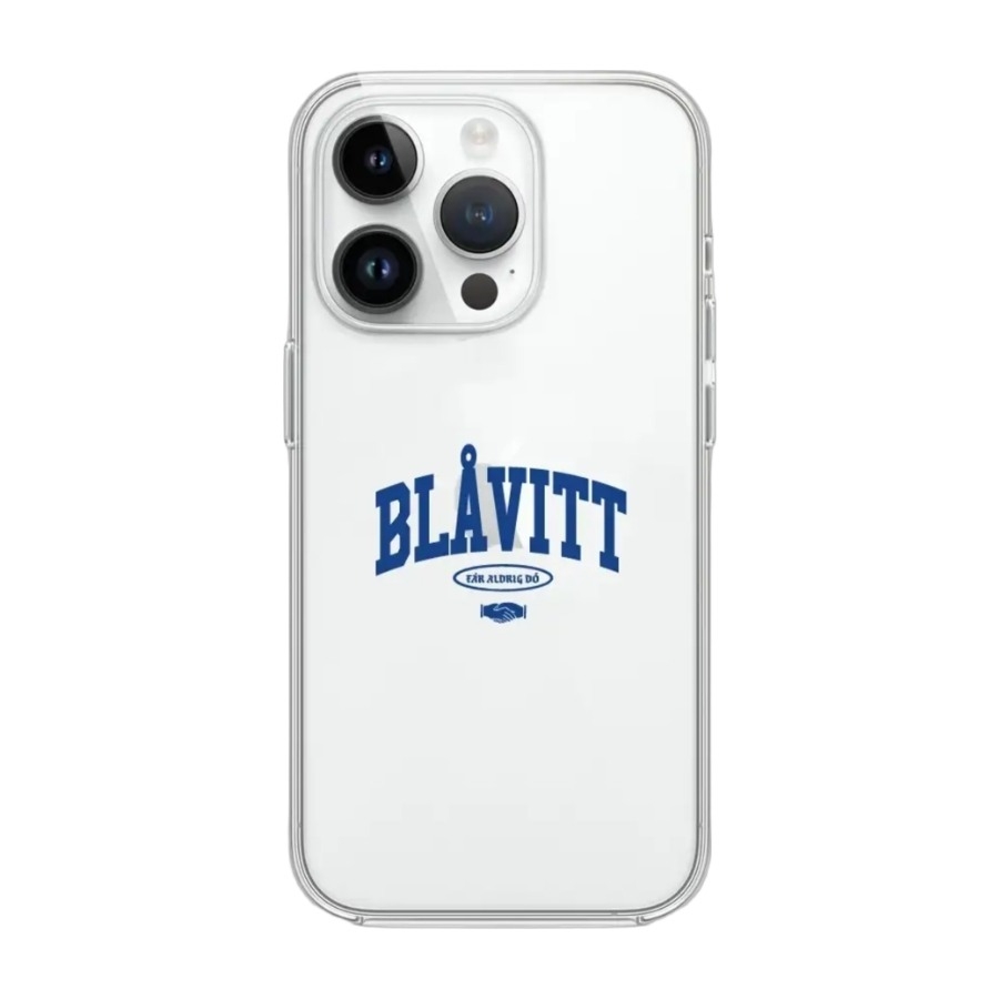 Phonecases3D iPhone 13 Pro IFK Göteborg Clear case -mobilcover, hvid billede 1