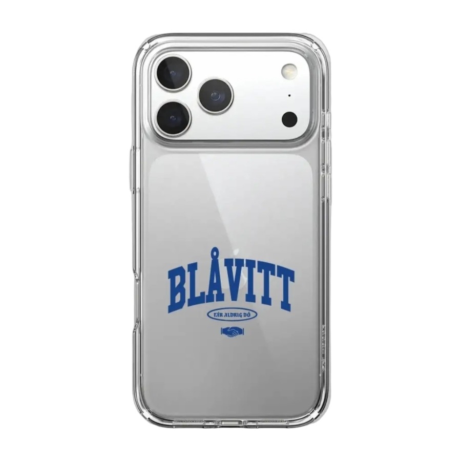 Phonecases3D iPhone 17 Pro Max IFK Göteborg Clear case -mobilcover, hvid billede 1