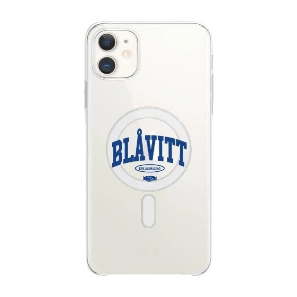 Phonecases3D iPhone 11 IFK Göteborg Clear case (MagSafe) -mobilcover, hvid billede 1