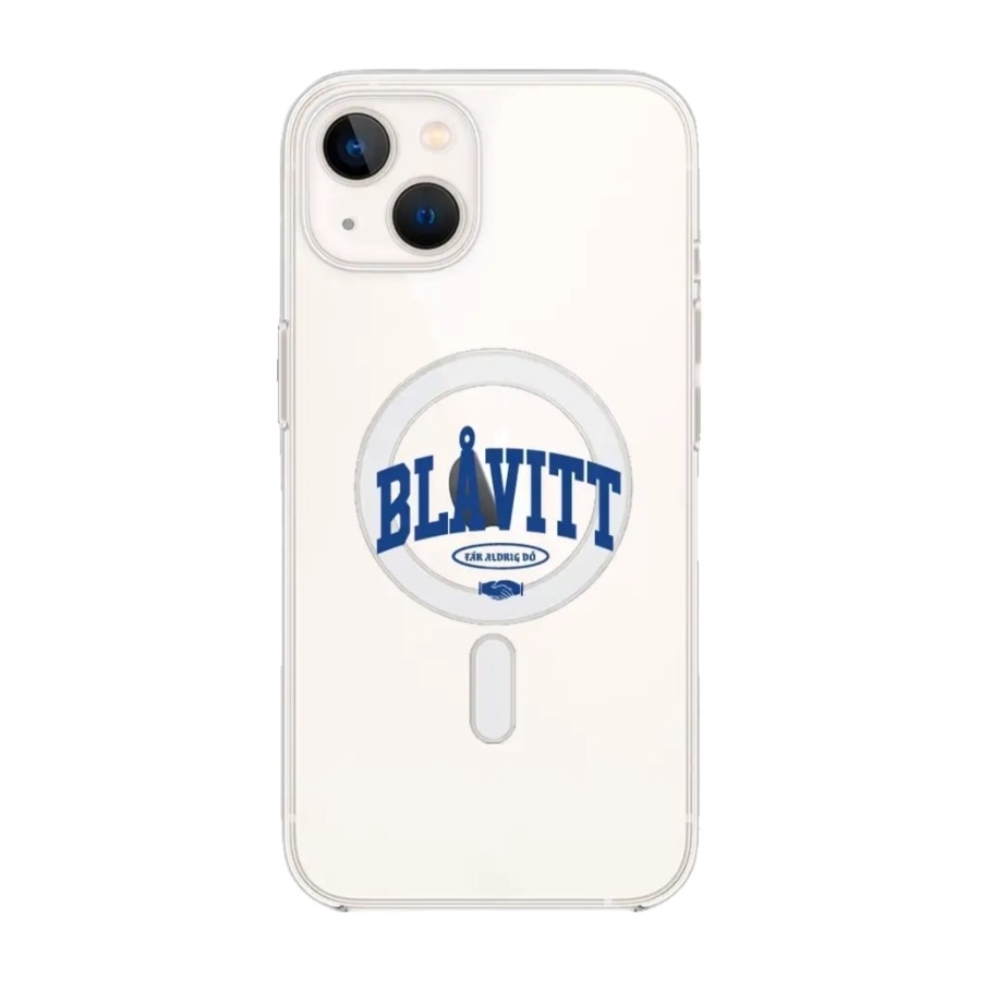 Phonecases3D iPhone 13 IFK Göteborg Clear case (MagSafe) -mobilcover, hvid billede 1