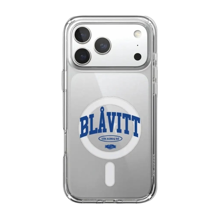Phonecases3D iPhone 17 Pro Max IFK Göteborg Clear case (MagSafe) -mobilcover, hvid billede 1