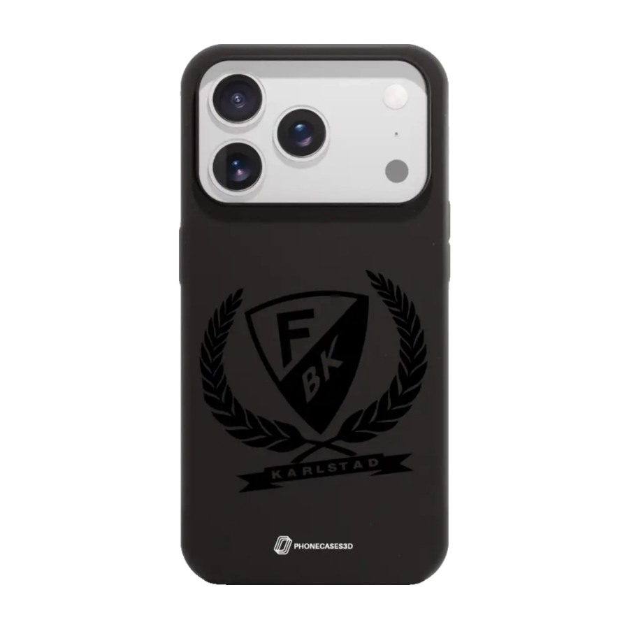Phonecases3D iPhone 17 Pro Färjestad BK komposterbart cover, sort billede 1