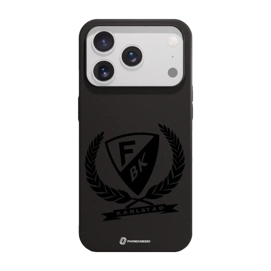 Phonecases3D iPhone 17 Pro Max Färjestad BK komposterbart cover, sort billede 1