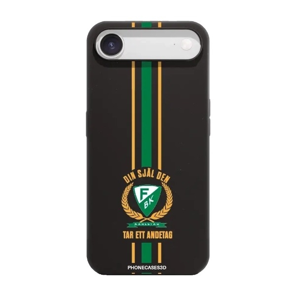 Phonecases3D iPhone Air Färjestad BK komposterbart cover, sort billede 1