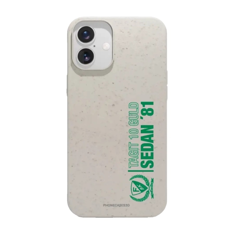 Phonecases3D iPhone 16 Plus Färjestad BK komposterbart cover, hvid billede 1