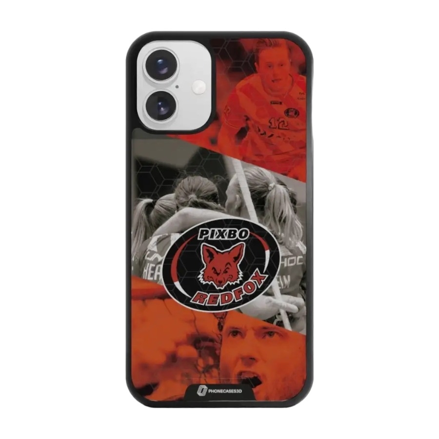 Phonecases3D iPhone 16 Plus Pixbo IBK 3D mobilcover, sort billede 1