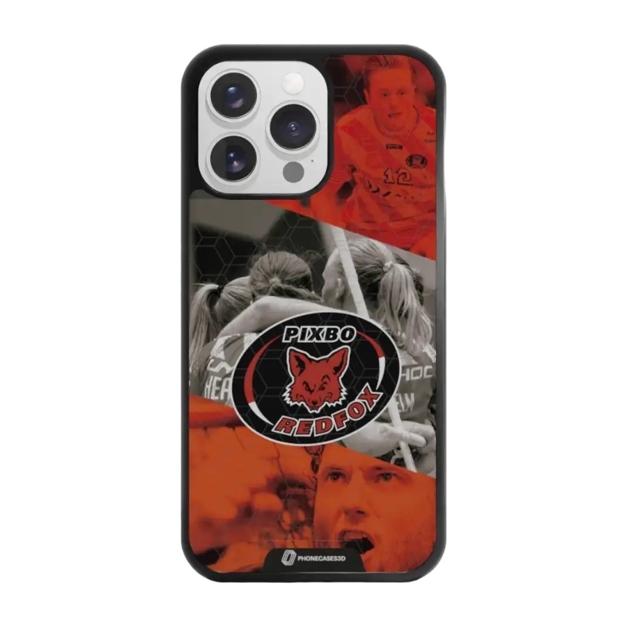 Phonecases3D iPhone 16 Pro Max Pixbo IBK 3D mobilcover, sort billede 1