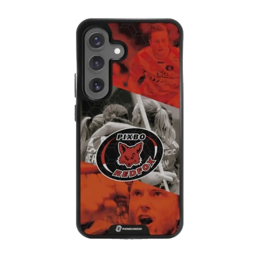 Phonecases3D Samsung Galaxy S25 Pixbo IBK 3D mobilcover, sort billede 1