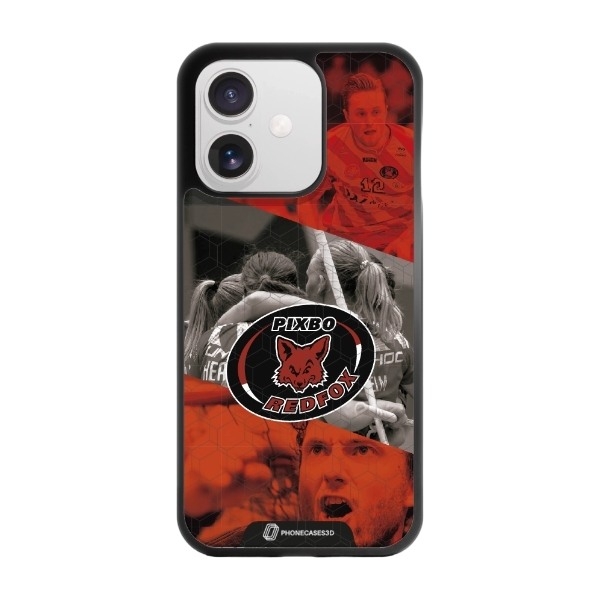 Phonecases3D iPhone 17 Pixbo IBK 3D mobilcover, sort billede 1