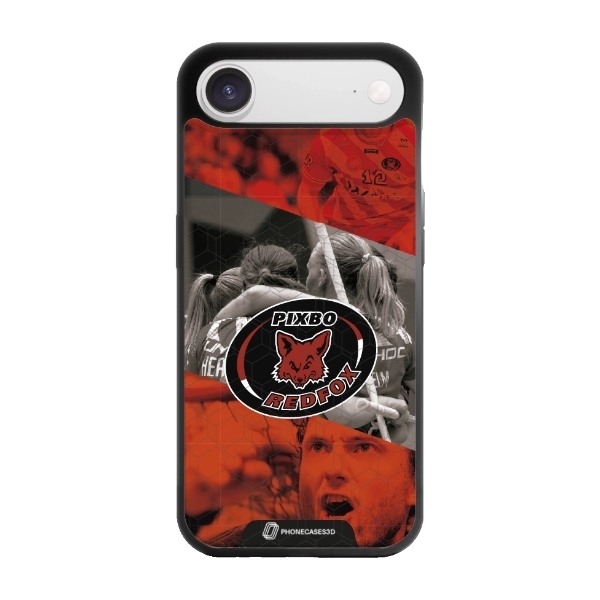 Phonecases3D iPhone Air Pixbo IBK 3D mobilcover, sort billede 1