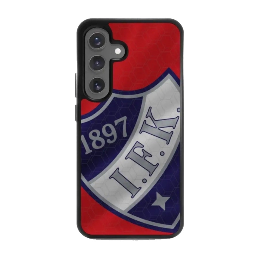 Phonecases3D Samsung Galaxy S25 HIFK Hockey 3D mobilcover, sort billede 1