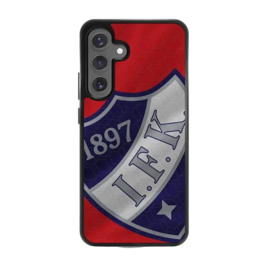 Phonecases3D Samsung Galaxy S25+ HIFK Hockey 3D mobilcover, sort billede 1