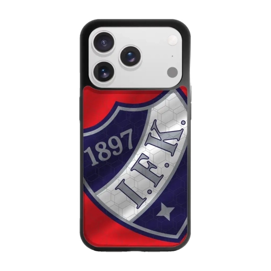 Phonecases3D iPhone 17 Pro Max HIFK Hockey 3D mobilcover, sort billede 1