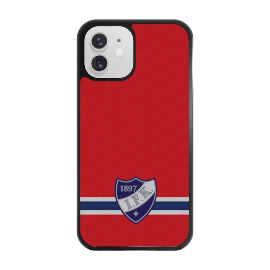 Phonecases3D iPhone 12 HIFK Hockey 3D mobilcover, sort billede 1
