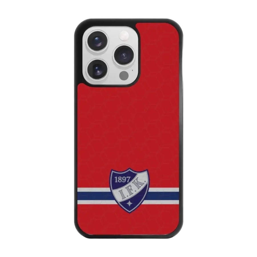Phonecases3D iPhone 15 Pro HIFK Hockey 3D mobilcover, sort billede 1