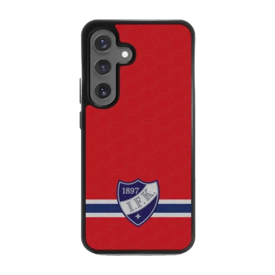 Phonecases3D Samsung Galaxy S25 HIFK Hockey 3D mobilcover, sort billede 1