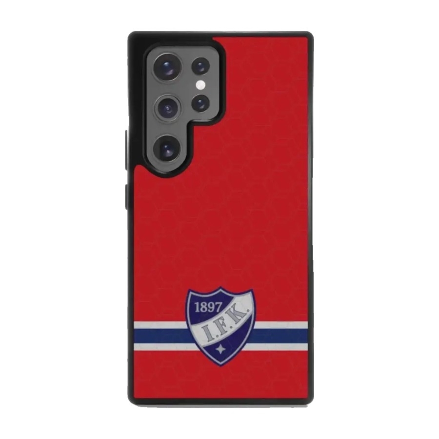 Phonecases3D Samsung Galaxy S25 Ultra HIFK Hockey 3D mobilcover, sort billede 1