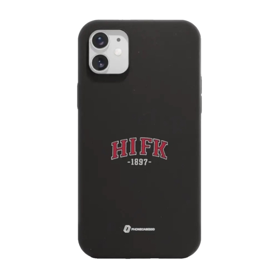 Phonecases3D iPhone 11 HIFK Hockey komposterbart cover, sort billede 1