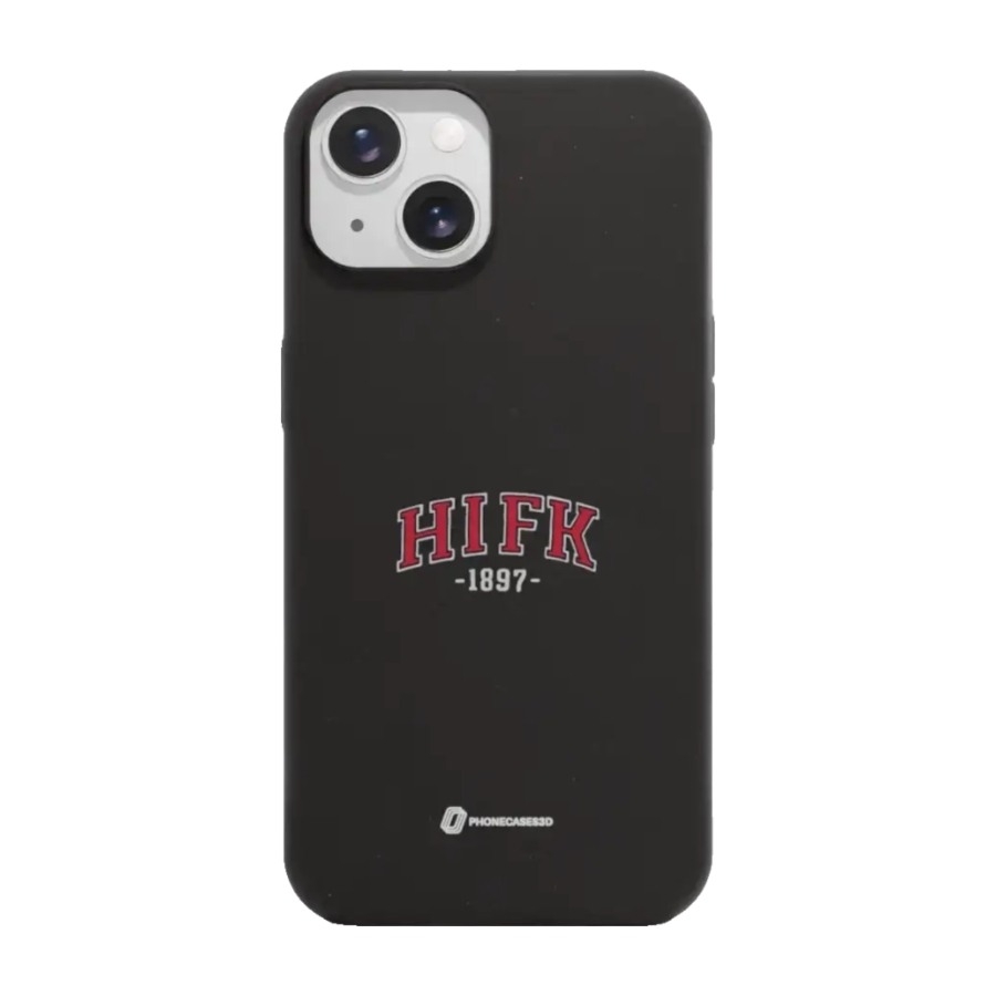Phonecases3D iPhone 15 HIFK Hockey komposterbart cover, sort billede 1