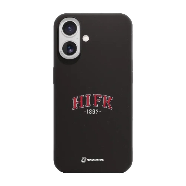 Phonecases3D iPhone 17 HIFK Hockey komposterbart cover, sort billede 1