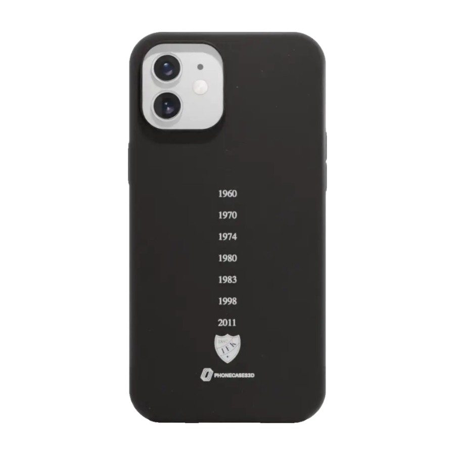 Phonecases3D iPhone 12 HIFK Hockey komposterbart cover, sort billede 1