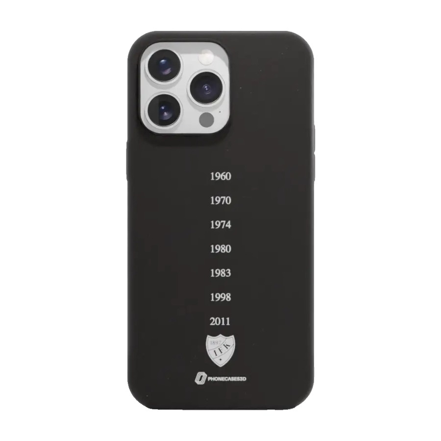 Phonecases3D iPhone 16 Pro Max HIFK Hockey komposterbart cover, sort billede 1