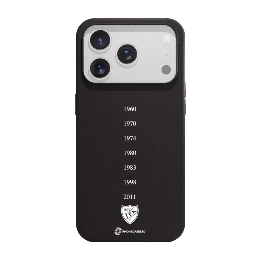 Phonecases3D iPhone 17 Pro Max HIFK Hockey komposterbart cover, sort billede 1