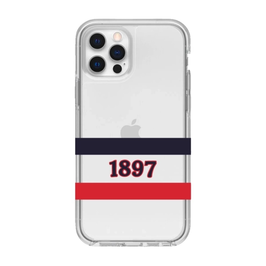 Phonecases3D iPhone 12 HIFK Hockey Clear case -mobilcover, hvid billede 1