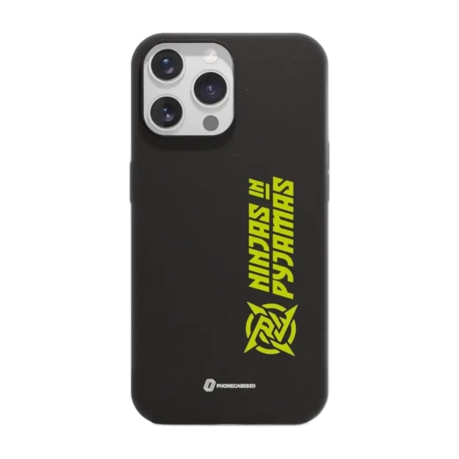 Phonecases3D iPhone 14 Pro Ninjas in Pyjamas komposterbart cover, sort billede 1