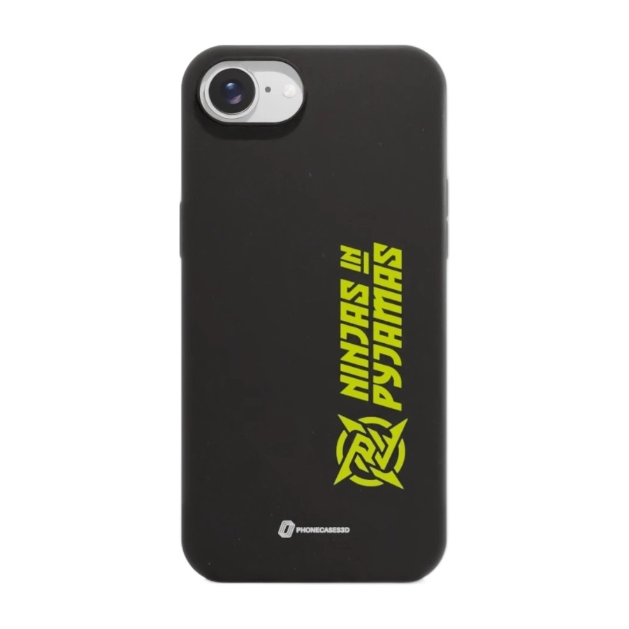 Phonecases3D iPhone 17e/16e Ninjas in Pyjamas komposterbart cover, sort billede 1