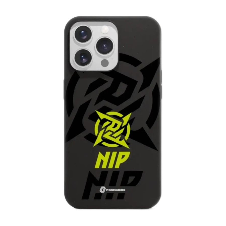 Phonecases3D iPhone 13 Pro Ninjas in Pyjamas komposterbart cover, sort billede 1