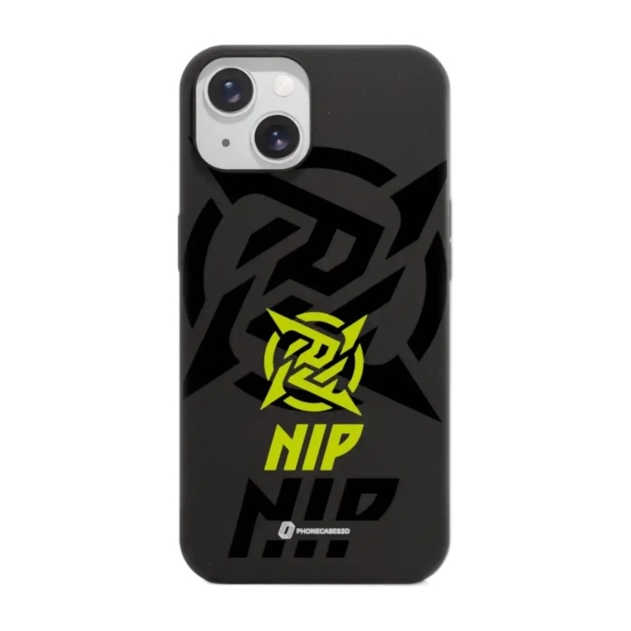 Phonecases3D iPhone 15 Ninjas in Pyjamas komposterbart cover, sort billede 1