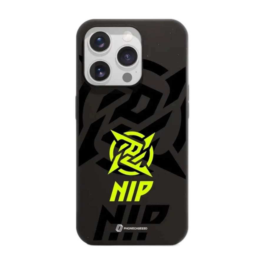 Phonecases3D iPhone 16 Pro Ninjas in Pyjamas komposterbart cover, sort billede 1