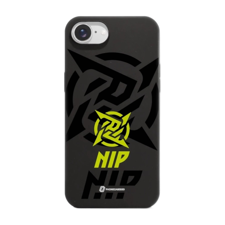Phonecases3D iPhone 17e/16e Ninjas in Pyjamas komposterbart cover, sort billede 1