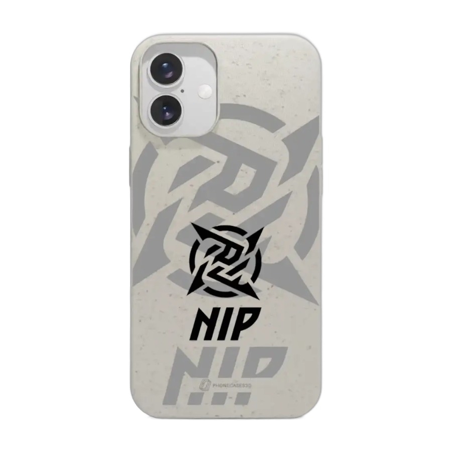 Phonecases3D iPhone 16 Plus Ninjas in Pyjamas komposterbart cover, hvid billede 1