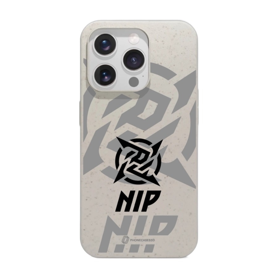 Phonecases3D iPhone 16 Pro Ninjas in Pyjamas komposterbart cover, hvid billede 1