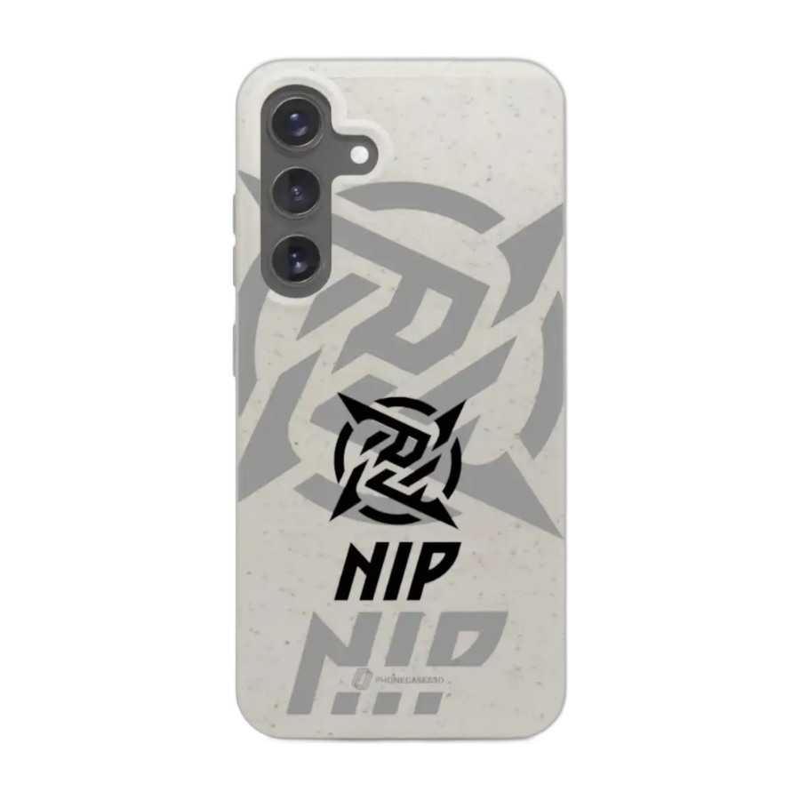 Phonecases3D Samsung Galaxy S25+ Ninjas in Pyjamas komposterbart cover, hvid billede 1